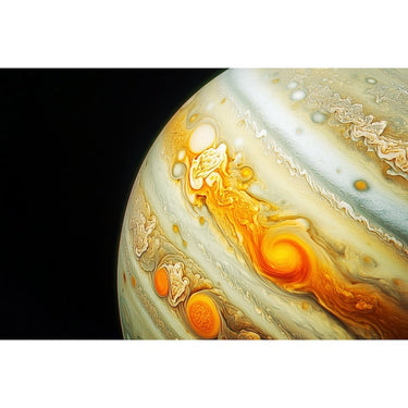 Color Planet Oil Canvas